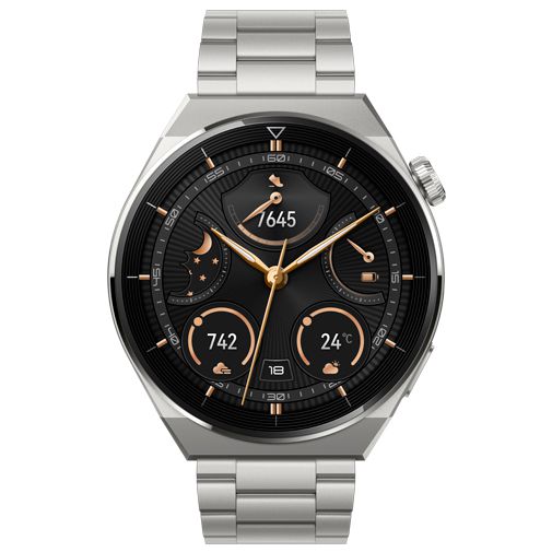 Huawei Watch GT 3 Pro 46Mm Zilver/Titanium Band